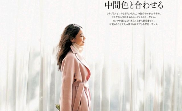 春天穿衣配色指南：粉色+紫色，做一个甜蜜的优雅女人